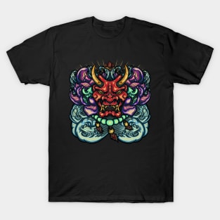 Oni Mask Sea T-Shirt